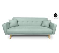 Divano letto clic clac in tessuto, divano 3 posti mod. Henry