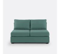 Divano letto, cotone, Robin Verde 2 posti