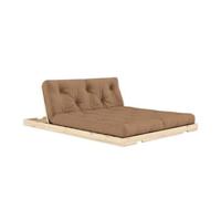 Divano letto Flip 140x200 Grezzo/755 Mocca