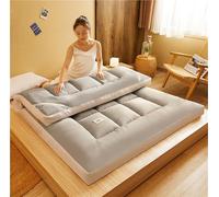 Divano Letto Futon,Letto Giapponese Pieghevole,Materasso Per Ospiti Da Pavimento,Futon Matrimoniale,Matrimoniale King Size,Materassino Portatile Per Dormitorio,Arrotolabile Da Viaggio E Campeggio(B,Qu