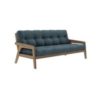 Divano Letto Grab Marrone Carruba/757 Blu Petrolio