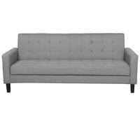 Divano letto in tessuto grigio chiaro Vehkoo
