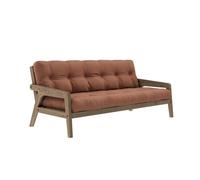 Divano Letto Karup Grab Color Marrone Carruba/759 Marrone Argilla