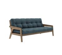Divano Letto Karup Grab Marrone Carruba/757 Blu Petrolio