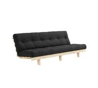 Divano Letto Karup Lean 130x190 Raw/734 Grigio Scuro
