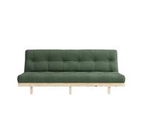 Divano Letto Karup Lean 130x190 Raw/756 Verde Oliva