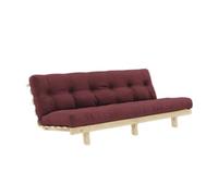 Divano Letto Karup Lean 130x200 Raw/710 Bordeaux