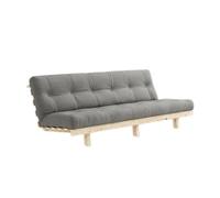 Divano Letto Karup Lean 130x200 Raw/746 Grigio
