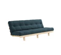 Divano Letto Lean 130x190 Raw/757 Blu Petrolio
