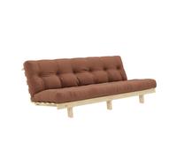 Divano Letto Lean 130x190 Raw/759 Marrone Argilla