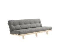 Divano letto Lean 130x200 Raw/746 Grigio