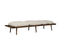Divano Letto Lounge Around in Rovere Scuro/sabbia Bianca