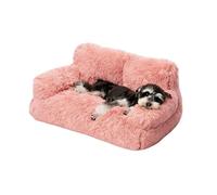 Divano letto morbido e rilassante per animali domestici, in pile di cotone, ideale per cani e gatti di piccola taglia, con rivestimento sfoderabile e lavabile e fondo antiscivolo(Light Pink,XL)