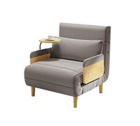 Divano letto pieghevole per piccoli spazi, Divano letto pieghevole convertibile con schienale regolabile for ufficio domestico Letto per gli ospiti per appartamento, soggiorno, ufficio(Gray,80cm)
