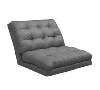 Divano Letto Pieghevole, Poltrona da Terra, Divano Letto Pigro con Cinque Livelli Regolabili for Soggiorno, Camera da Letto, Disponibile in una Varietà di Colori