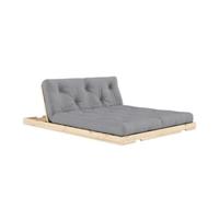Divano Letto Ribaltabile Karup 140x200 Raw/746 Grigio