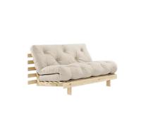 Divano letto Roots 140x200 Raw/747 Beige