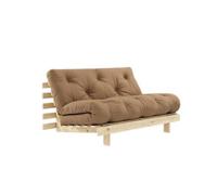 Divano letto Roots 140x200 Raw/755 Mocca