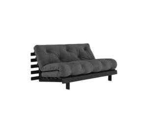 Divano letto Roots 160x200 Nero Notte/734 Grigio Scuro