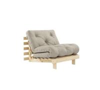 Divano letto Roots 90x200 Lino grezzo/914