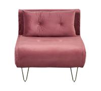 Divano letto velluto rosa VESTFOLD
