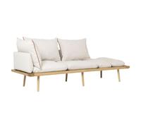 Divano Lounge Around A 3 Posti, Rovere/sabbia Bianca