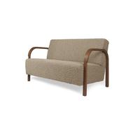 Divano Mazo ARCH A 2 Posti Nobilis/Taiga Taupe/Rovere Affumicato