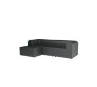 Divano Montana Paradigm A 3 Posti con Pouf Sinistro H166-Hallingdal166