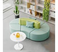 Divano ovale, Mobili da salotto moderni per biblioteca, ricevimento del centro di formazione, atrio del centro commerciale e area d'attesa pubblica