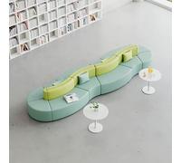 Divano ovale, Mobili da salotto moderni per biblioteca, ricevimento del centro di formazione, atrio del centro commerciale e area d'attesa pubblica