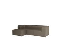 Divano Paradigm A 3 Posti con Pouf A Sinistra RW218-ReWool218