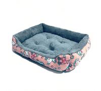 Divano per animali domestici DESIGN VERSATILE: Questo tappetino per cuccia è adatto a tutte le stagioni, offrendo a cani e gatti un luogo di riposo accogliente tutto l'anno.COMFORT: L'imbottitura morb