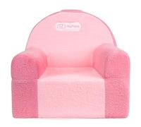 Divano per Bambini, Divanetto Schiuma Confortevole con Copertura in Morbido Velluto, Sofà Bimbi per Giocare e Studiare, che si Abbina Bene a Qualsiasi