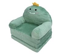 Divano per bambini pieghevoli, materiale morbido morbido, design con cerniera - comodi posti a sedere e dormiente, facile da piegare e pulire, ideale per la camera da letto per (type 2)
