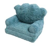 Divano per Bambini, Sedia da Bambino Pieghevole di Divano Verde Pieghe (2 livelli)