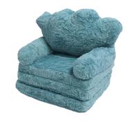 Divano per Bambini, Sedia per Bambini del Divano del Bambino, Capovolgano Sedia Grassa Soft Comot Kids Verde Pieghe (3 livelli)