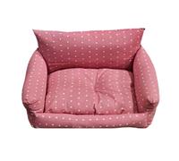 Divano per Cani colore Rosa a Pois. Divanetto per cagnolina Small. IN PROMO %%