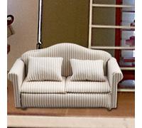 Divano per casa delle bambole in scala 1/12 Mobili per la casa reclinabili in