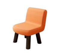 Divano Poltrona Schienale For Casa Soggiorno Tavolino Da Caffè Sedia Bassa For Bambini Scarpiera Panca(Orange,40)