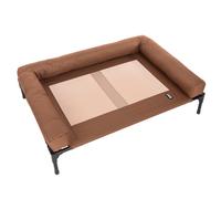 Divano prendisole per cani TIAKI Sun - Marrone / crema Tg. XL: L 106 x P 76 x H 18 cm