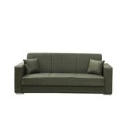 Divano Prontoletto 220x84x82 Cm 3 Posti Futuro Mina 19 Verde Oliva