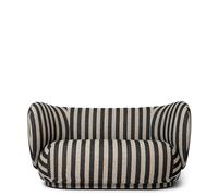 Divano Rico Ferm Living A 2 Posti Louisiana Sabbia/ Nero