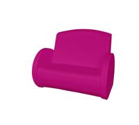 Divano seduta in polietilene SUNSET Dimensioni 127x97x h 76 cm Per arredare al meglio uno spazio in giardino o a bordo piscina uso interno esterno Viola viola