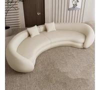 Divano semicircolare a forma di U a forma di arco, un popolare divano for hall di hotel di lusso leggero e un design di design di forma irregolare for l'area reception nella zona di riposo(A,3.2M)