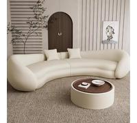 Divano semicircolare a forma di U a forma di arco, un popolare divano for hall di hotel di lusso leggero e un design di design di forma irregolare for l'area reception nella zona di riposo(B,4.5M)