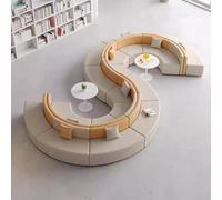 Divano sezionale sovradimensionato, divano convertibile a 280 pollici per sala giochi, area reception, biblioteca, design amichevole per animali domestici