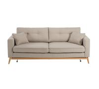 Divano trasformabile in stile scandinavo 3/4 posti beige