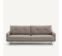 Divano tweed, Delicato Marrone 4 posti
