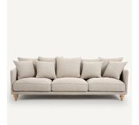 Divano tweed, Lazare Bianco 3 posti