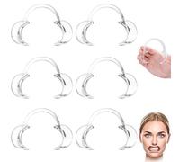 Divaricatore Guancia, 6 Pezzi Boca Dental Opener, Divaricatore per la Bocca Dental C-Forma Boca Dental Opener Sbiancamento dei Denti